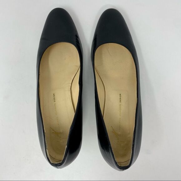 Zanotti Black Pumps- Size Italian 37.5 - Picture 9 of 16